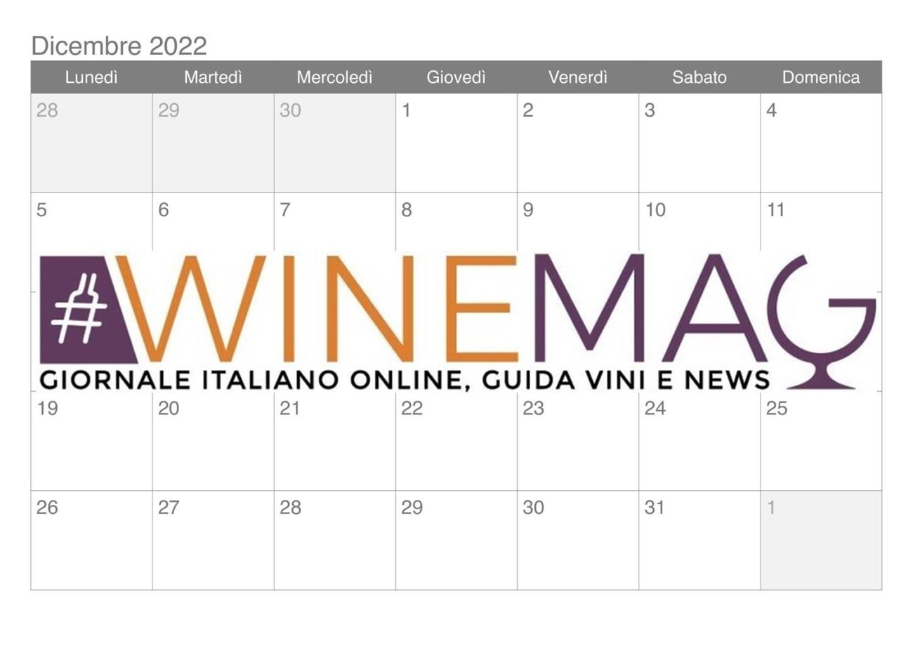 winenews vino italiano in 12 giorni dicembre 2022 vino news wine winemag.it