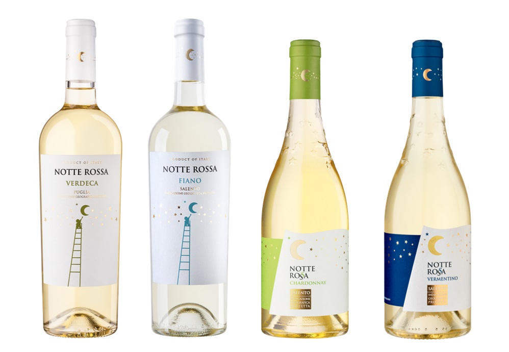 vini bianchi estate Verdeca Fiano Chardonnay Vermentino vini bianchi Notte Rossa come sceglierli supermercato