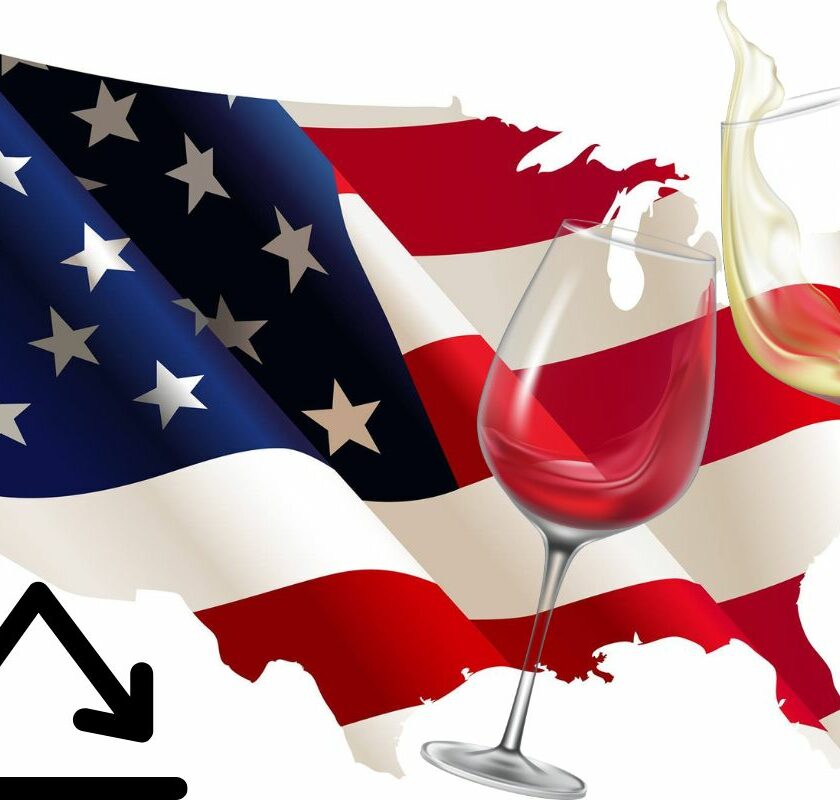 Giù Chianti, Pinot Grigio e Barolo vino italiano in crisi negli USA