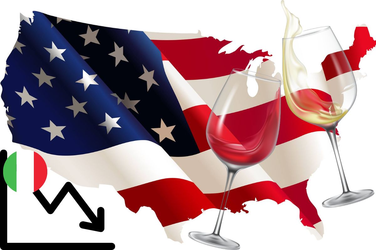 Giù Chianti, Pinot Grigio e Barolo vino italiano in crisi negli USA