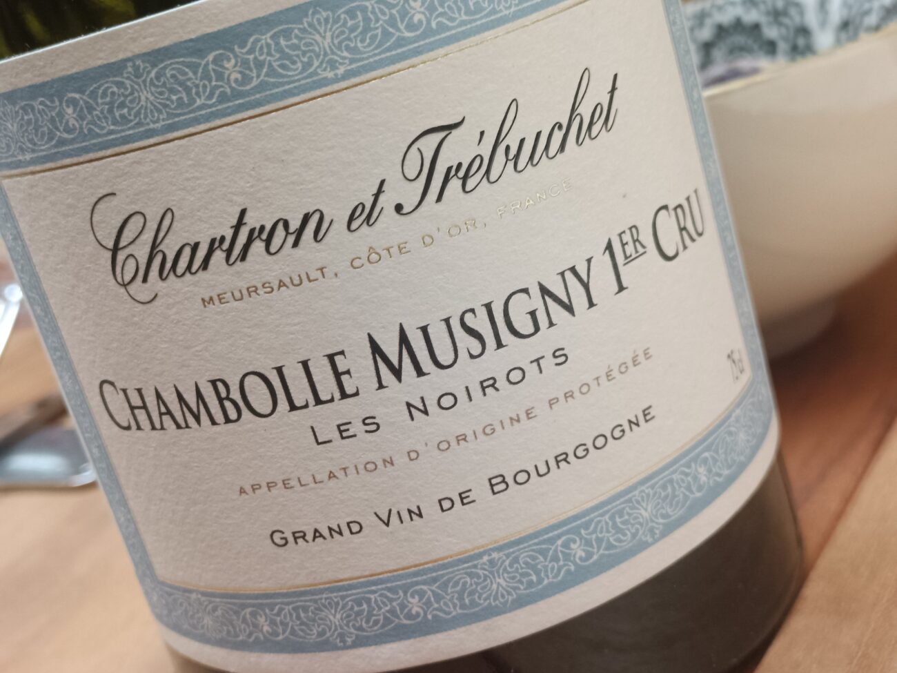 Chambolle Musigny 1er cru Charton et trebuchet