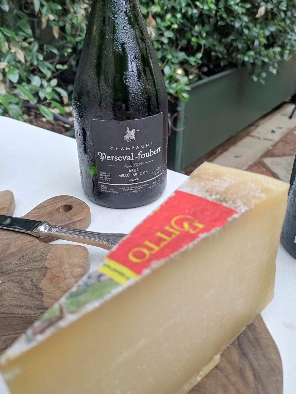 Champagne Brut Millesimato e Bitto