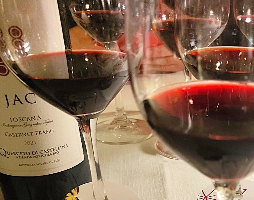 La lezione di Jac Cabernet Franc Querceto di Castellina 2021 toscana igt jacopo di battista