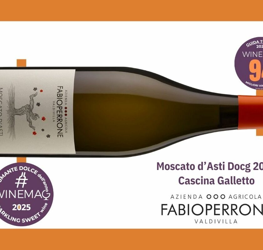 Miglior moscato d'asti bollicina dolce Guida Winemag 2025 Moscato d Asti Cascina Galletto Fabio Perrone