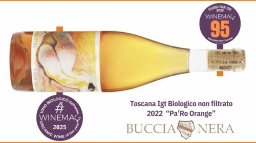 Miglior vino biologico italiano Guida Winemag 2025 Pa’Ro orange 2020 Buccia Nera