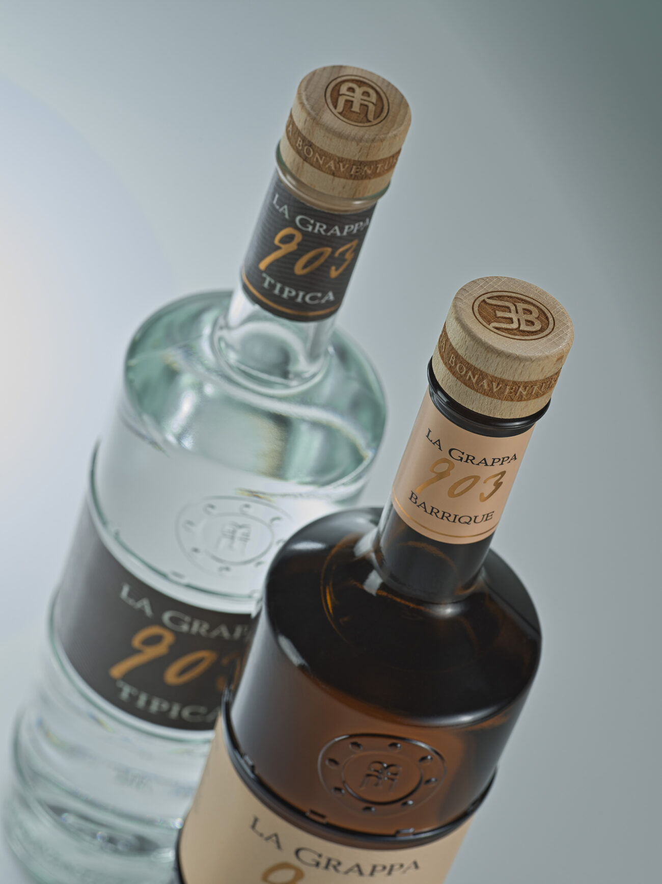 Nuovo packaging per La Grappa 903