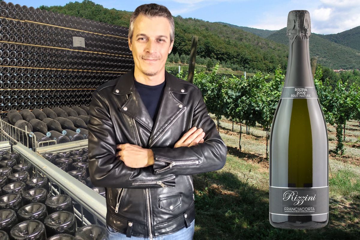 Rizzini Franciacorta un vigneto, un'uva, solo millesimati e lunghi affinamenti Guido Rizzini a Monticelli Brusati (BS)