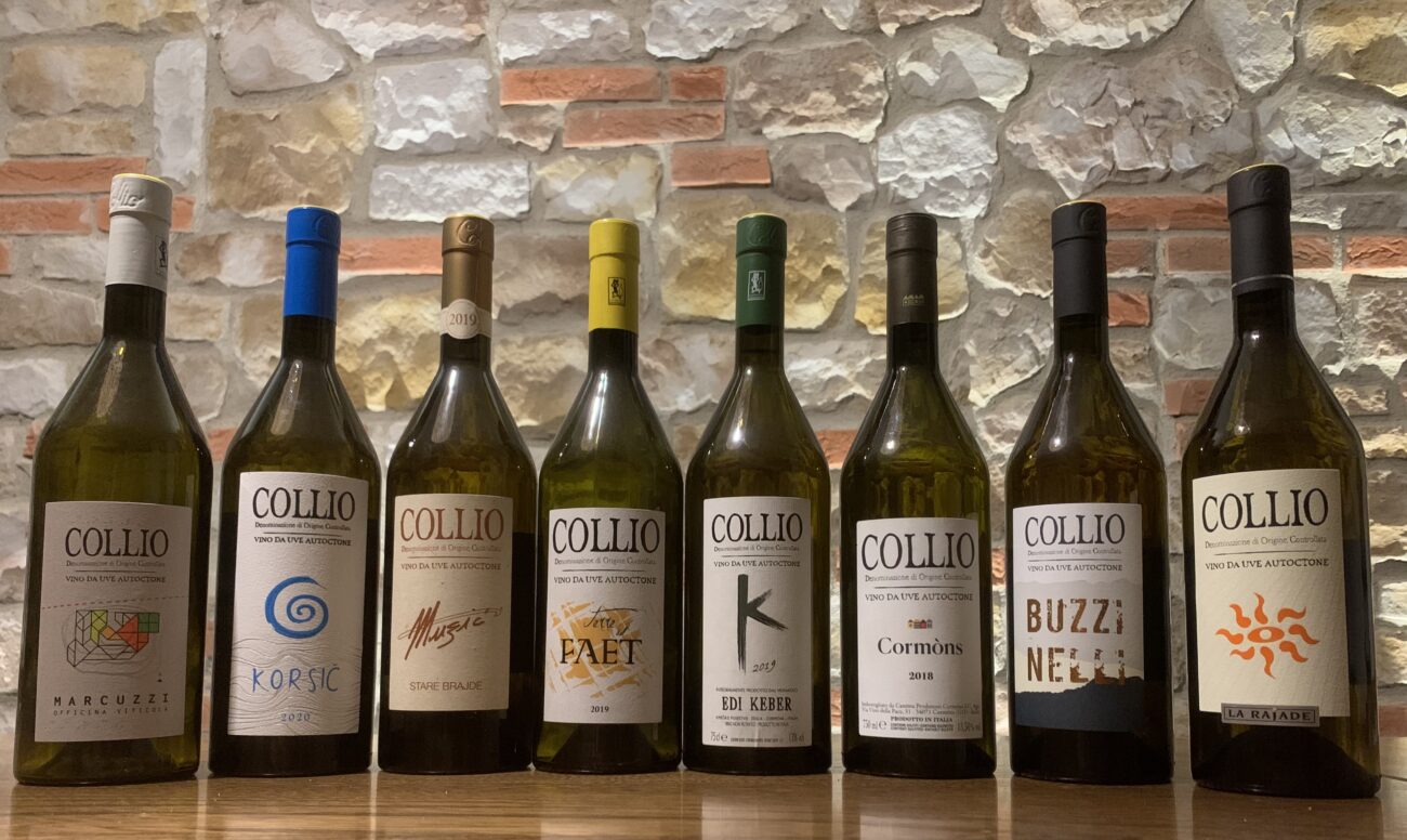 Collio Bianco vino da uve autoctone «Modello Barolo, non Sassicaia» le bottiglie di Edi Keber, Fabijan Muzic, Cantina Produttori di Cormons, Maurizio Buzzinelli, Fabijan Korsic, La Rajade, Marcuzzi Viticola