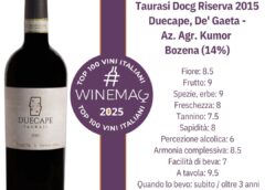 Taurasi Docg Riserva 2015 Duecape, De' Gaeta - Az. Agr. Kumor Bozena