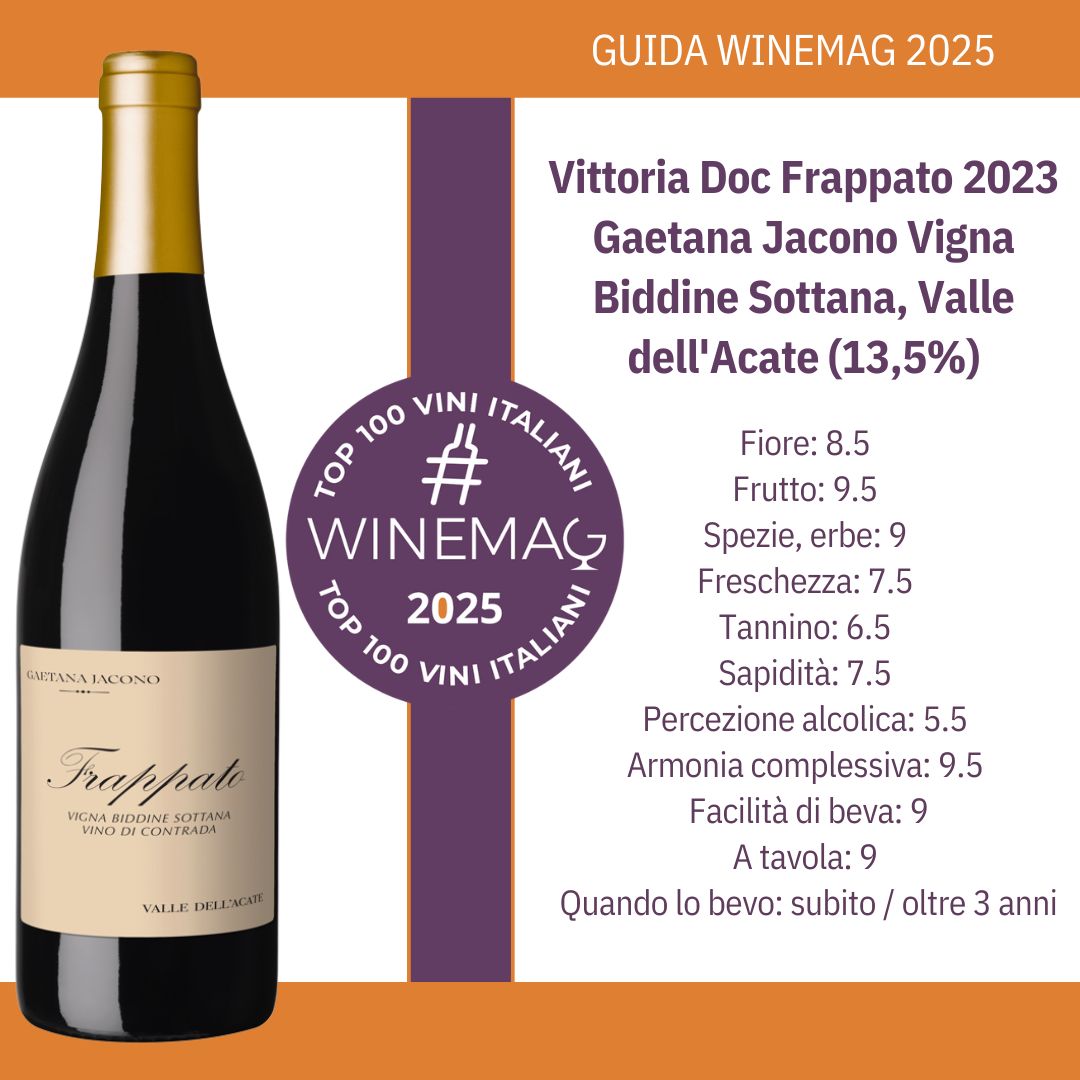 Vittoria Doc Frappato 2023 Vigna Biddine Sottana 2023 - Vino di Contrada, Valle dell'Acate